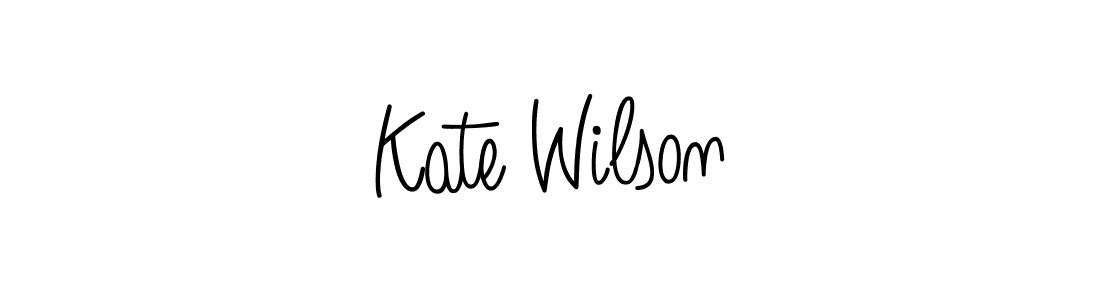 How to Draw Kate Wilson signature style? Angelique-Rose-font-FFP is a latest design signature styles for name Kate Wilson. Kate Wilson signature style 5 images and pictures png