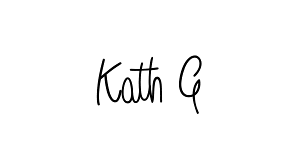 You can use this online signature creator to create a handwritten signature for the name Kath G. This is the best online autograph maker. Kath G signature style 5 images and pictures png