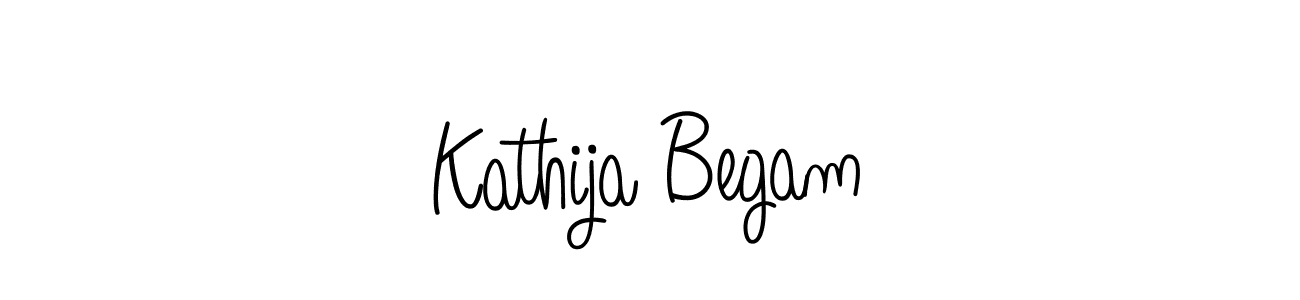 It looks lik you need a new signature style for name Kathija Begam. Design unique handwritten (Angelique-Rose-font-FFP) signature with our free signature maker in just a few clicks. Kathija Begam signature style 5 images and pictures png