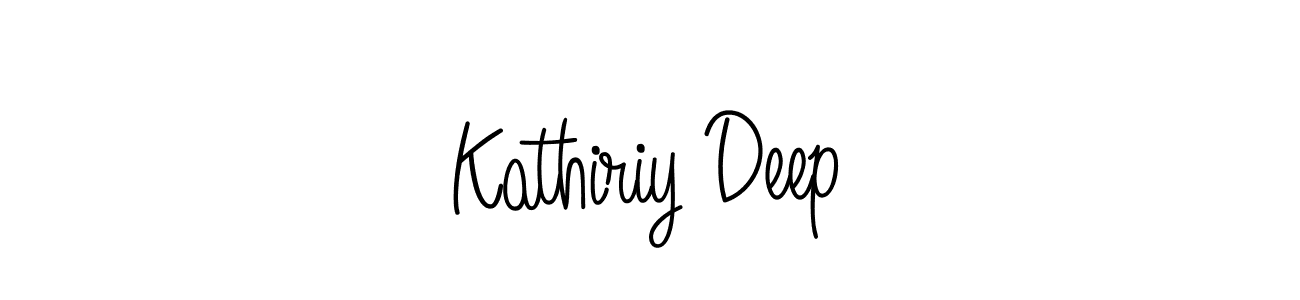 You can use this online signature creator to create a handwritten signature for the name Kathiriy Deep. This is the best online autograph maker. Kathiriy Deep signature style 5 images and pictures png
