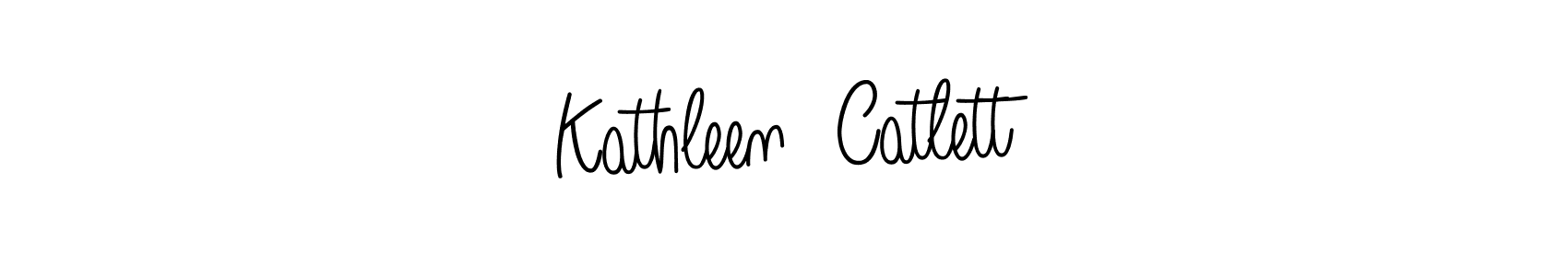 Check out images of Autograph of Kathleen  Catlett name. Actor Kathleen  Catlett Signature Style. Angelique-Rose-font-FFP is a professional sign style online. Kathleen  Catlett signature style 5 images and pictures png