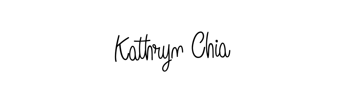 The best way (Angelique-Rose-font-FFP) to make a short signature is to pick only two or three words in your name. The name Kathryn Chia include a total of six letters. For converting this name. Kathryn Chia signature style 5 images and pictures png
