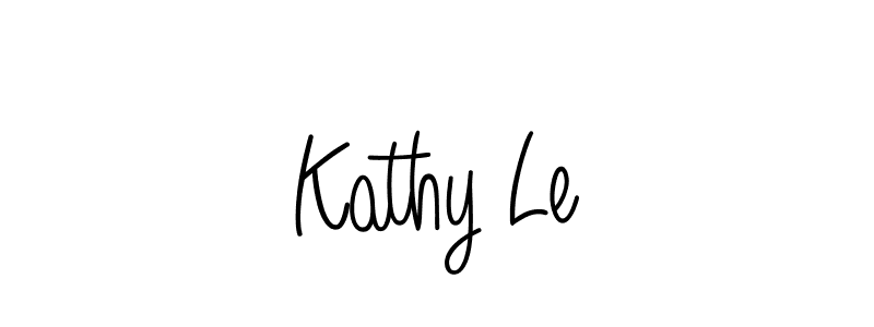 It looks lik you need a new signature style for name Kathy Le. Design unique handwritten (Angelique-Rose-font-FFP) signature with our free signature maker in just a few clicks. Kathy Le signature style 5 images and pictures png