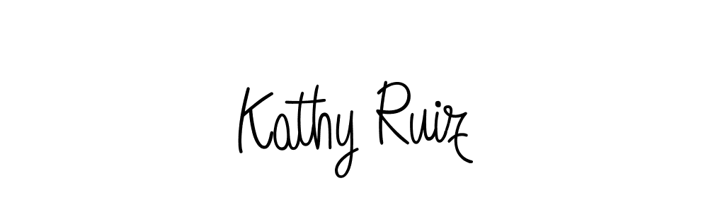 How to make Kathy Ruiz signature? Angelique-Rose-font-FFP is a professional autograph style. Create handwritten signature for Kathy Ruiz name. Kathy Ruiz signature style 5 images and pictures png