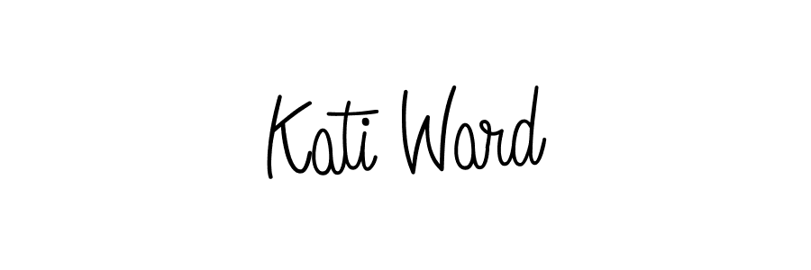 Make a beautiful signature design for name Kati Ward. Use this online signature maker to create a handwritten signature for free. Kati Ward signature style 5 images and pictures png