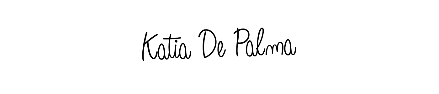 Also You can easily find your signature by using the search form. We will create Katia De Palma name handwritten signature images for you free of cost using Angelique-Rose-font-FFP sign style. Katia De Palma signature style 5 images and pictures png