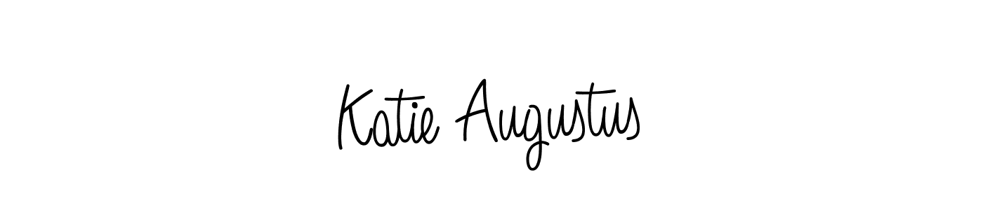 Best and Professional Signature Style for Katie Augustus. Angelique-Rose-font-FFP Best Signature Style Collection. Katie Augustus signature style 5 images and pictures png