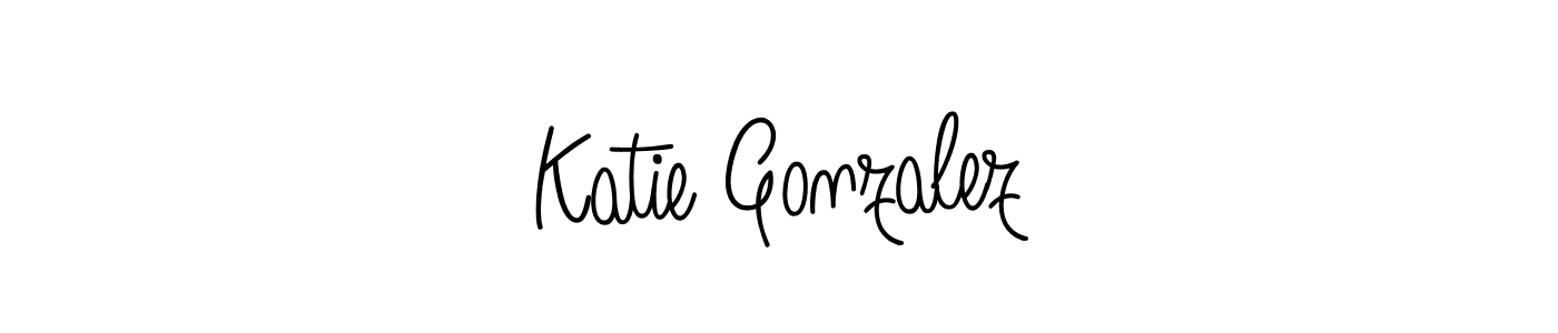 Best and Professional Signature Style for Katie Gonzalez. Angelique-Rose-font-FFP Best Signature Style Collection. Katie Gonzalez signature style 5 images and pictures png