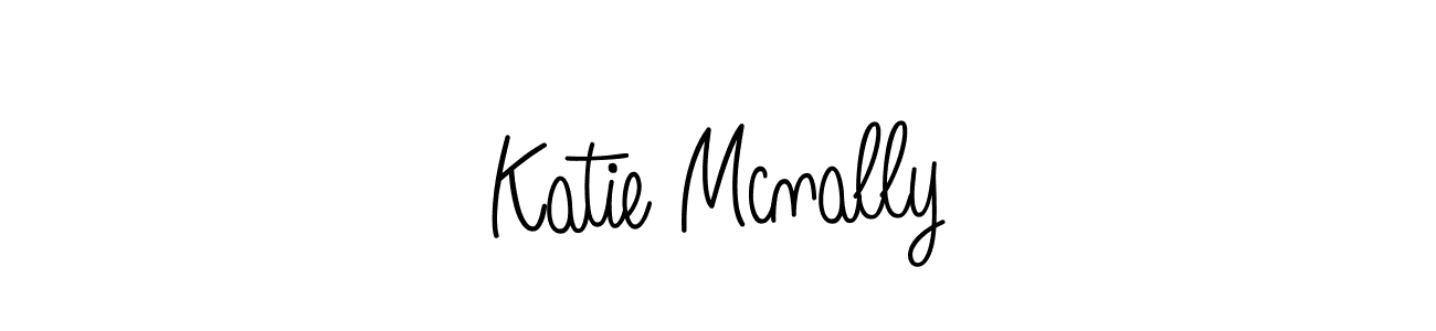 How to make Katie Mcnally signature? Angelique-Rose-font-FFP is a professional autograph style. Create handwritten signature for Katie Mcnally name. Katie Mcnally signature style 5 images and pictures png