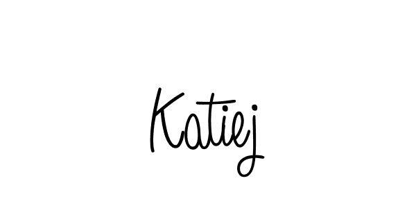 if you are searching for the best signature style for your name Katiej. so please give up your signature search. here we have designed multiple signature styles  using Angelique-Rose-font-FFP. Katiej signature style 5 images and pictures png