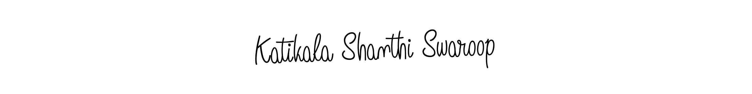 Once you've used our free online signature maker to create your best signature Angelique-Rose-font-FFP style, it's time to enjoy all of the benefits that Katikala Shanthi Swaroop name signing documents. Katikala Shanthi Swaroop signature style 5 images and pictures png