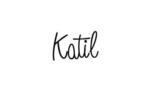 How to Draw Katil signature style? Angelique-Rose-font-FFP is a latest design signature styles for name Katil. Katil signature style 5 images and pictures png