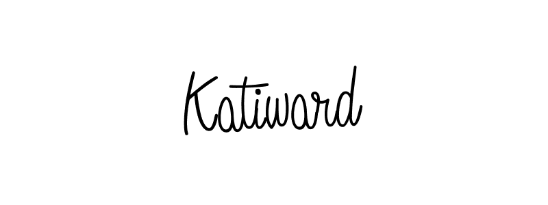 Create a beautiful signature design for name Katiward. With this signature (Angelique-Rose-font-FFP) fonts, you can make a handwritten signature for free. Katiward signature style 5 images and pictures png