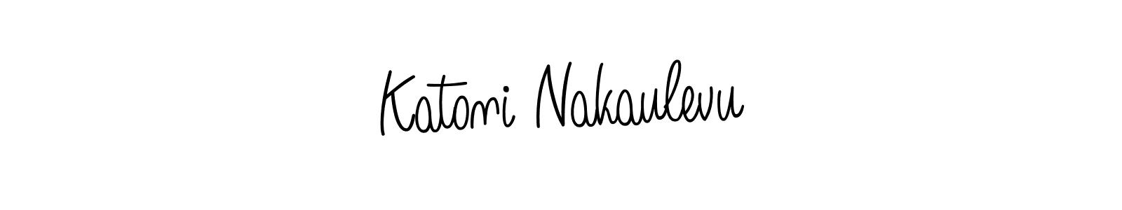 You can use this online signature creator to create a handwritten signature for the name Katoni Nakaulevu. This is the best online autograph maker. Katoni Nakaulevu signature style 5 images and pictures png