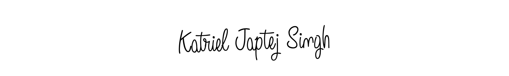 Here are the top 10 professional signature styles for the name Katriel Japtej Singh. These are the best autograph styles you can use for your name. Katriel Japtej Singh signature style 5 images and pictures png