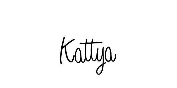 Best and Professional Signature Style for Kattya. Angelique-Rose-font-FFP Best Signature Style Collection. Kattya signature style 5 images and pictures png