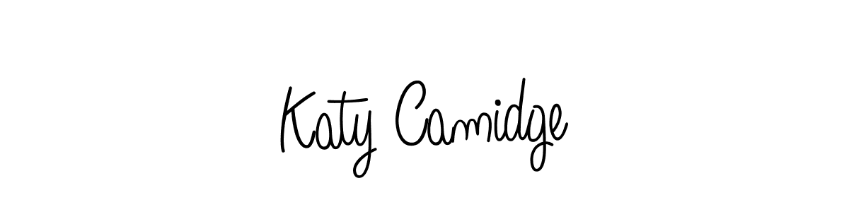 Katy Camidge stylish signature style. Best Handwritten Sign (Angelique-Rose-font-FFP) for my name. Handwritten Signature Collection Ideas for my name Katy Camidge. Katy Camidge signature style 5 images and pictures png