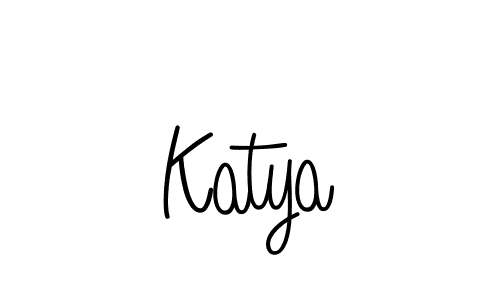 How to make Katya signature? Angelique-Rose-font-FFP is a professional autograph style. Create handwritten signature for Katya name. Katya signature style 5 images and pictures png