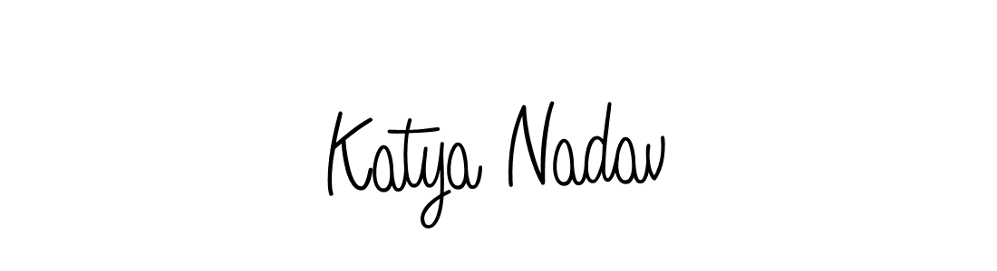 Also You can easily find your signature by using the search form. We will create Katya Nadav name handwritten signature images for you free of cost using Angelique-Rose-font-FFP sign style. Katya Nadav signature style 5 images and pictures png