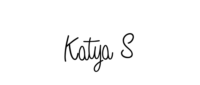 Make a beautiful signature design for name Katya S. Use this online signature maker to create a handwritten signature for free. Katya S signature style 5 images and pictures png