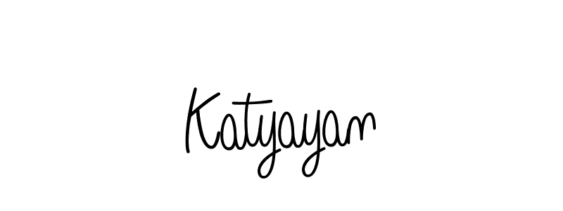 How to make Katyayan name signature. Use Angelique-Rose-font-FFP style for creating short signs online. This is the latest handwritten sign. Katyayan signature style 5 images and pictures png