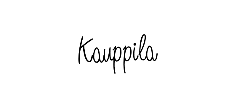 Create a beautiful signature design for name Kauppila. With this signature (Angelique-Rose-font-FFP) fonts, you can make a handwritten signature for free. Kauppila signature style 5 images and pictures png