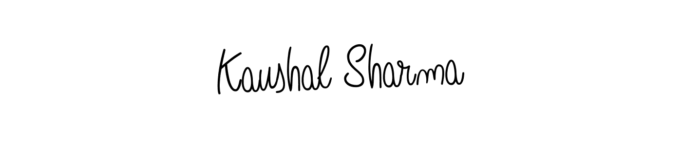 Here are the top 10 professional signature styles for the name Kaushal Sharma. These are the best autograph styles you can use for your name. Kaushal Sharma signature style 5 images and pictures png