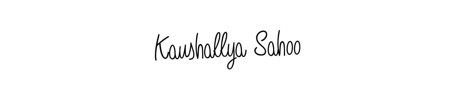 Make a short Kaushallya Sahoo signature style. Manage your documents anywhere anytime using Angelique-Rose-font-FFP. Create and add eSignatures, submit forms, share and send files easily. Kaushallya Sahoo signature style 5 images and pictures png