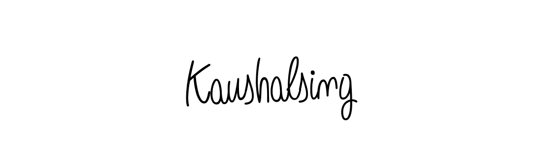 Best and Professional Signature Style for Kaushalsing. Angelique-Rose-font-FFP Best Signature Style Collection. Kaushalsing signature style 5 images and pictures png