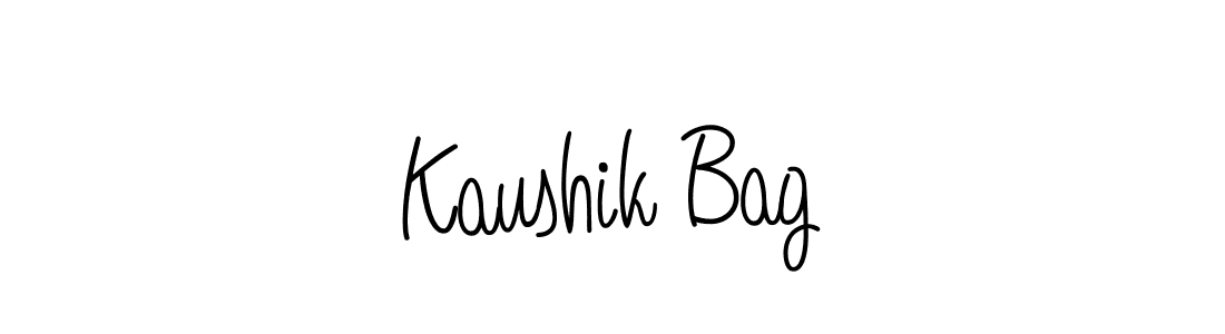 Best and Professional Signature Style for Kaushik Bag. Angelique-Rose-font-FFP Best Signature Style Collection. Kaushik Bag signature style 5 images and pictures png