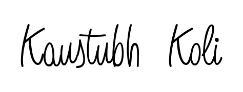 The best way (Angelique-Rose-font-FFP) to make a short signature is to pick only two or three words in your name. For converting this name Kaustubh  Koli. Kaustubh  Koli signature style 5 images and pictures png