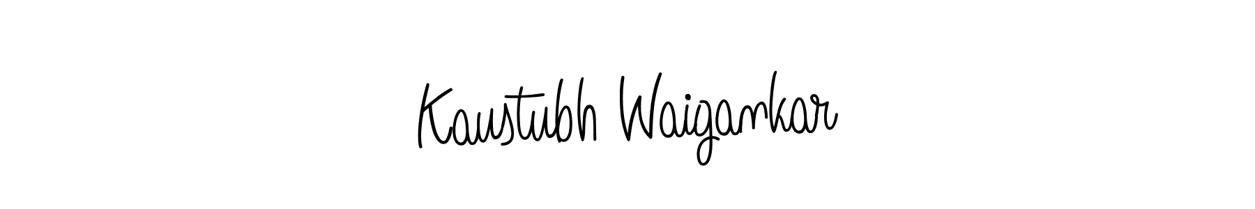 It looks lik you need a new signature style for name Kaustubh Waigankar. Design unique handwritten (Angelique-Rose-font-FFP) signature with our free signature maker in just a few clicks. Kaustubh Waigankar signature style 5 images and pictures png