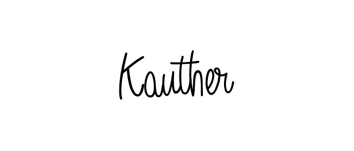 It looks lik you need a new signature style for name Kauther. Design unique handwritten (Angelique-Rose-font-FFP) signature with our free signature maker in just a few clicks. Kauther signature style 5 images and pictures png