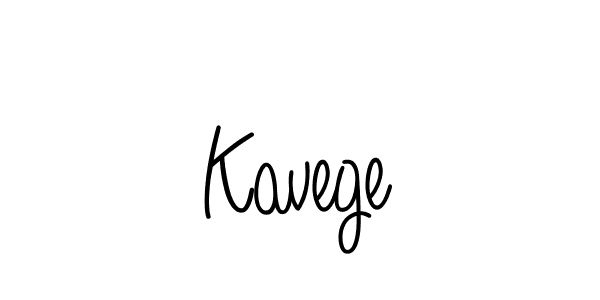 You should practise on your own different ways (Angelique-Rose-font-FFP) to write your name (Kavege) in signature. don't let someone else do it for you. Kavege signature style 5 images and pictures png