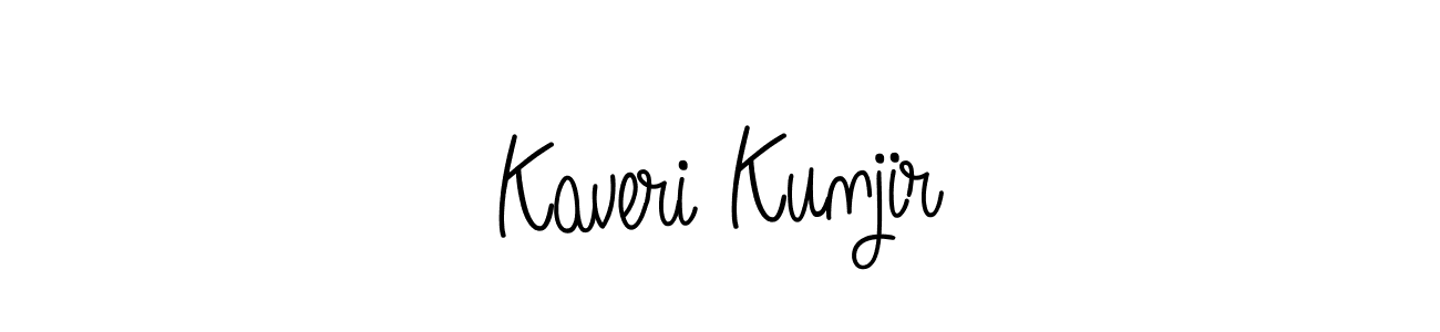 Once you've used our free online signature maker to create your best signature Angelique-Rose-font-FFP style, it's time to enjoy all of the benefits that Kaveri Kunjir name signing documents. Kaveri Kunjir signature style 5 images and pictures png