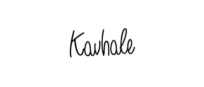 The best way (Angelique-Rose-font-FFP) to make a short signature is to pick only two or three words in your name. The name Kavhale include a total of six letters. For converting this name. Kavhale signature style 5 images and pictures png