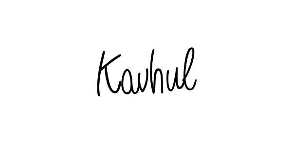 How to make Kavhul signature? Angelique-Rose-font-FFP is a professional autograph style. Create handwritten signature for Kavhul name. Kavhul signature style 5 images and pictures png