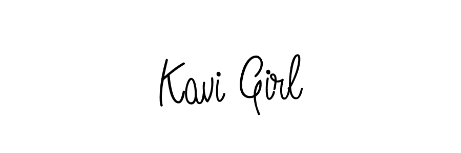 Make a beautiful signature design for name Kavi Girl. Use this online signature maker to create a handwritten signature for free. Kavi Girl signature style 5 images and pictures png