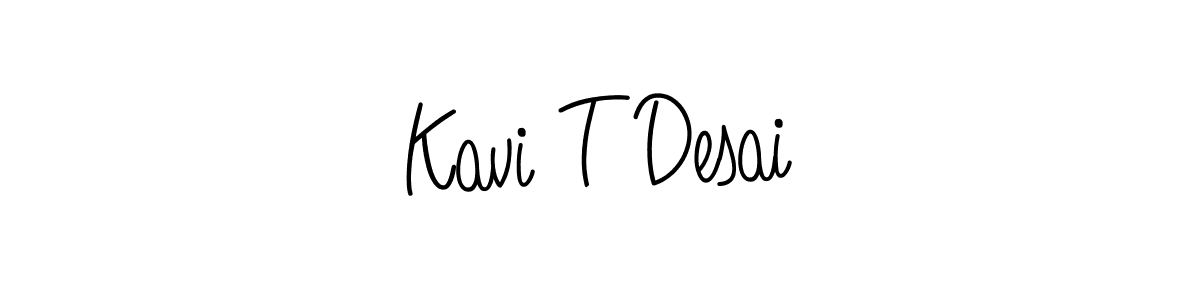 This is the best signature style for the Kavi T Desai name. Also you like these signature font (Angelique-Rose-font-FFP). Mix name signature. Kavi T Desai signature style 5 images and pictures png