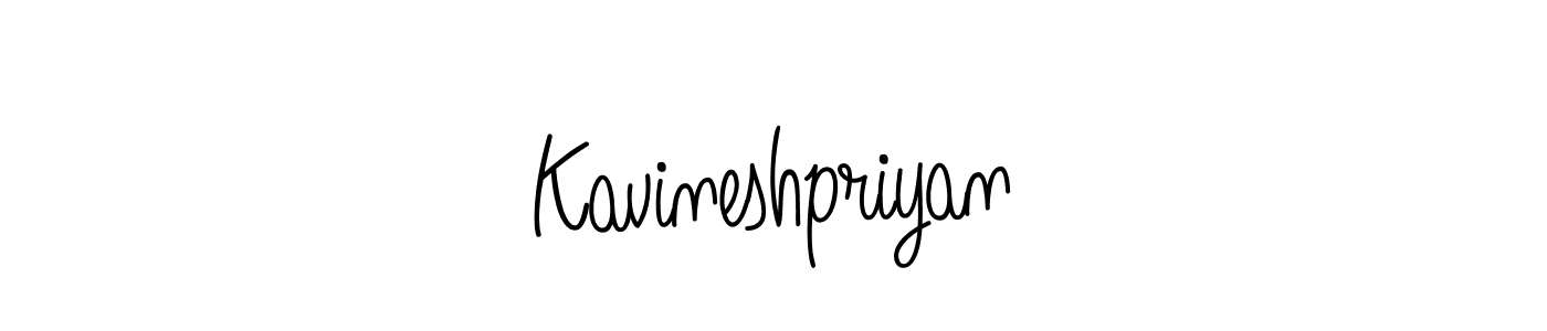 Best and Professional Signature Style for Kavineshpriyan. Angelique-Rose-font-FFP Best Signature Style Collection. Kavineshpriyan signature style 5 images and pictures png