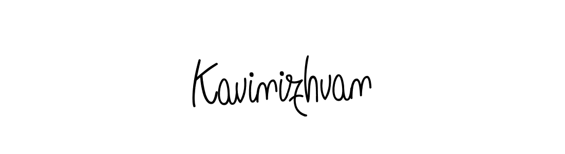 The best way (Angelique-Rose-font-FFP) to make a short signature is to pick only two or three words in your name. The name Kavinizhvan include a total of six letters. For converting this name. Kavinizhvan signature style 5 images and pictures png