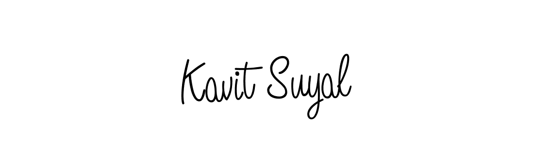 Make a short Kavit Suyal signature style. Manage your documents anywhere anytime using Angelique-Rose-font-FFP. Create and add eSignatures, submit forms, share and send files easily. Kavit Suyal signature style 5 images and pictures png