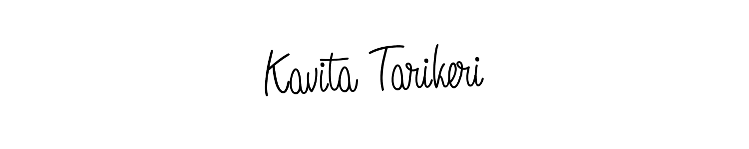 You can use this online signature creator to create a handwritten signature for the name Kavita Tarikeri. This is the best online autograph maker. Kavita Tarikeri signature style 5 images and pictures png