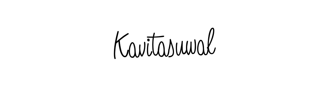 Angelique-Rose-font-FFP is a professional signature style that is perfect for those who want to add a touch of class to their signature. It is also a great choice for those who want to make their signature more unique. Get Kavitasuwal name to fancy signature for free. Kavitasuwal signature style 5 images and pictures png