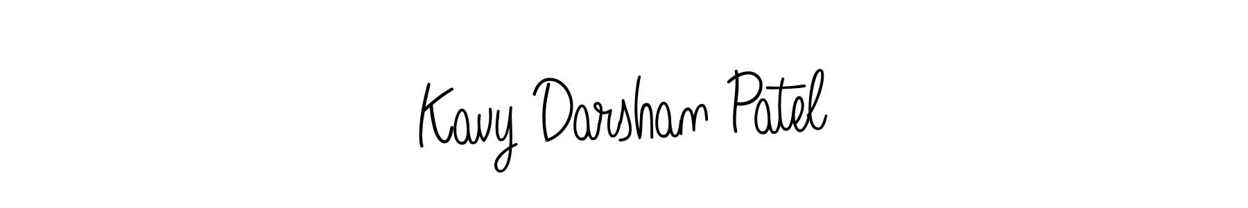 This is the best signature style for the Kavy Darshan Patel name. Also you like these signature font (Angelique-Rose-font-FFP). Mix name signature. Kavy Darshan Patel signature style 5 images and pictures png