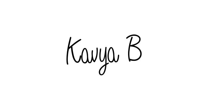 This is the best signature style for the Kavya B name. Also you like these signature font (Angelique-Rose-font-FFP). Mix name signature. Kavya B signature style 5 images and pictures png