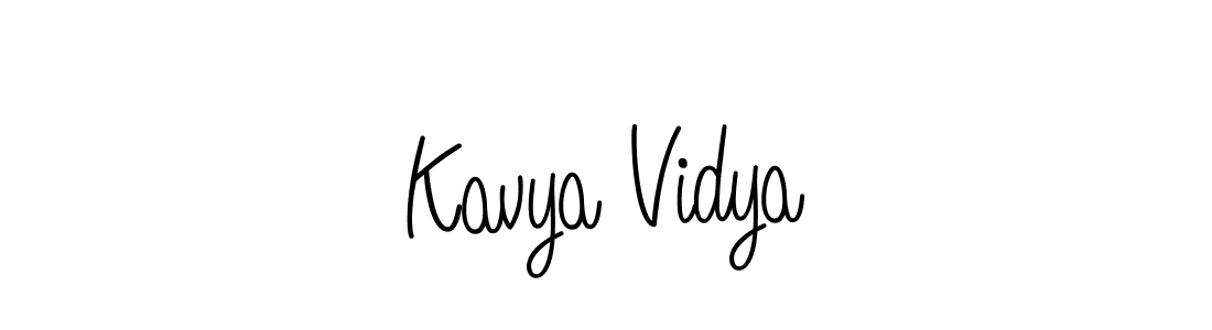 Check out images of Autograph of Kavya Vidya name. Actor Kavya Vidya Signature Style. Angelique-Rose-font-FFP is a professional sign style online. Kavya Vidya signature style 5 images and pictures png