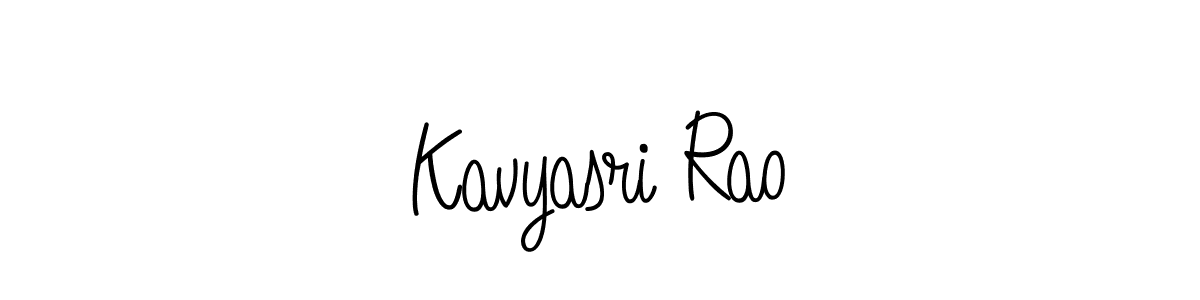 You can use this online signature creator to create a handwritten signature for the name Kavyasri Rao. This is the best online autograph maker. Kavyasri Rao signature style 5 images and pictures png