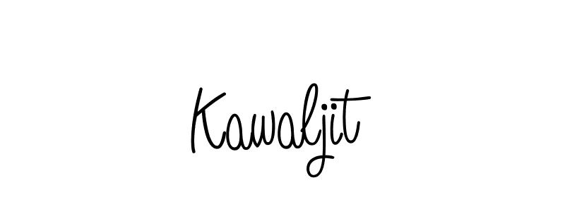 Also we have Kawaljit name is the best signature style. Create professional handwritten signature collection using Angelique-Rose-font-FFP autograph style. Kawaljit signature style 5 images and pictures png