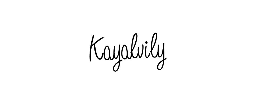 Make a beautiful signature design for name Kayalvily. Use this online signature maker to create a handwritten signature for free. Kayalvily signature style 5 images and pictures png